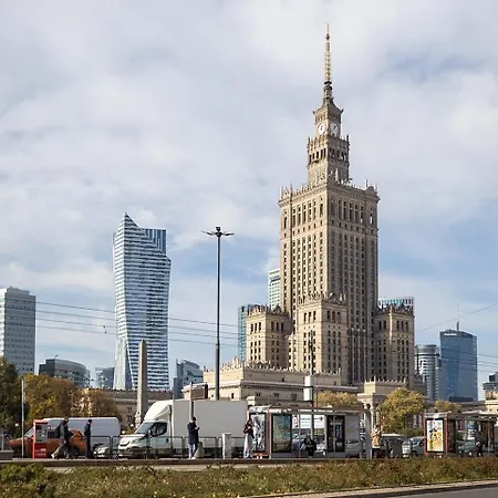 Widok Apartament, Centrum Warszawy Apartment Warsaw